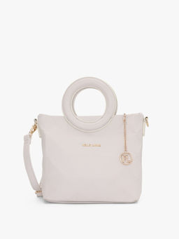 Pelle Luxur - Off-White Satchel Bag
