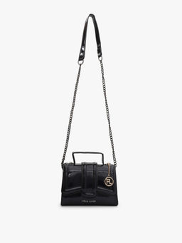Pelle Luxur - Glossy Black Sling Bag