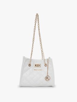 Pelle Luxur - White Sling Bag
