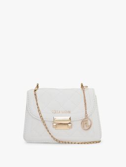 Pelle Luxur - White Sling Bag
