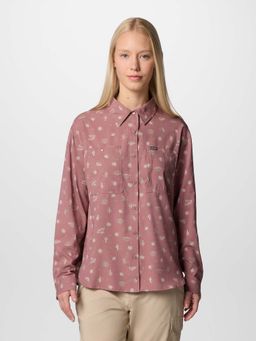 Columbia - Women Pink Broad Spectrum Full Sleeve Shirt