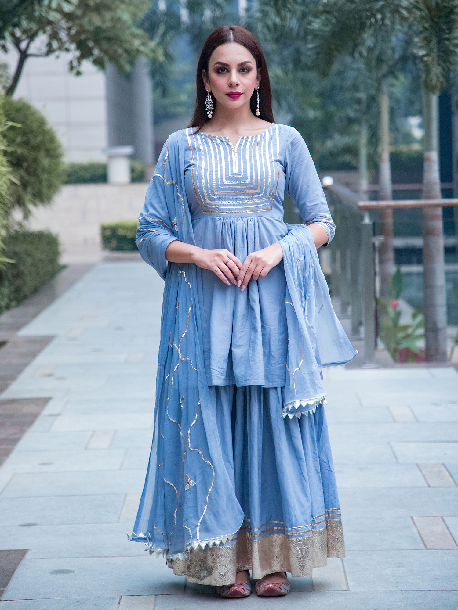 Shop Designer Clothes Amp Accessories Online From Top Indian Designers Nykaa Fashion It was once a trend, and now again it is if your wedding is going to held in winter than the best option according to the most recent fashion is velvet choli along with sharara, embroidered with stones and embellishments. shop designer clothes amp accessories