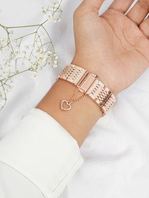 Buy Joker & Witch Bits Of Love Rose Gold Watch Charm Online