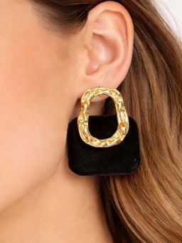 JEWELZ - Black Contemporary Western Pair Of Earrings