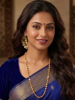Accessher - White Pearl Traditional Jewellery Set