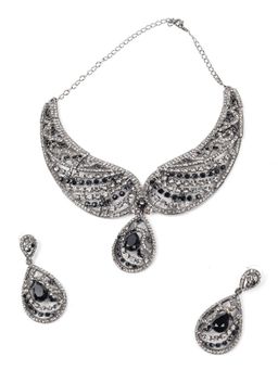 Odette - Multi-Color Stones Traditional Jewellery Set