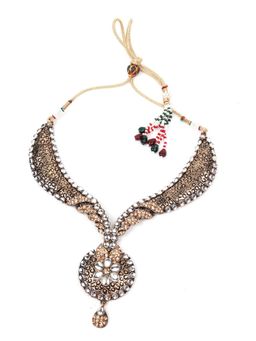 Odette - White Stones Traditional Necklace