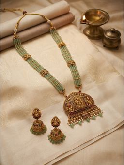 STILEADDA - Turquoise Temple Traditional Jewellery Set