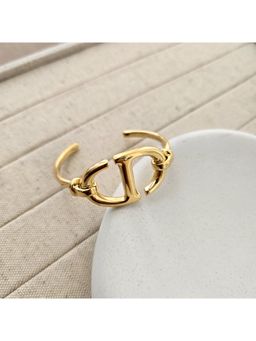 TAAHIRA JEWELLERY - Gold Statement Traditional Bracelet