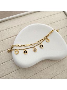 TAAHIRA JEWELLERY - Multi-Color Stones Traditional Bracelet