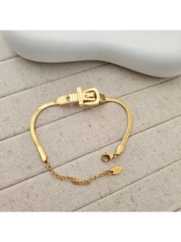 TAAHIRA JEWELLERY - Gold Statement Traditional Bracelet