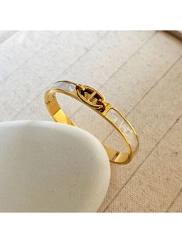 TAAHIRA JEWELLERY - Gold Statement Traditional Bracelet