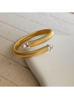 TAAHIRA JEWELLERY - White Stones Traditional Bracelet