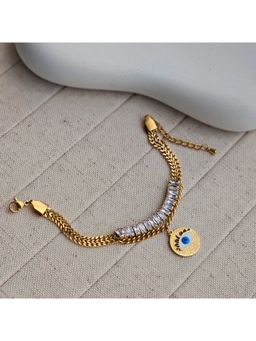 TAAHIRA JEWELLERY - Blue Evil Eye Traditional Bracelet