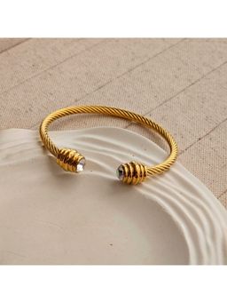TAAHIRA JEWELLERY - White Stones Traditional Bracelet