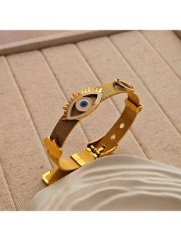 TAAHIRA JEWELLERY - Blue Evil Eye Traditional Bracelet