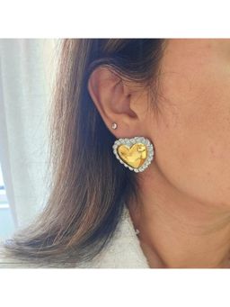 TAAHIRA JEWELLERY - Gold Fusion Traditional Pair Of Earrings