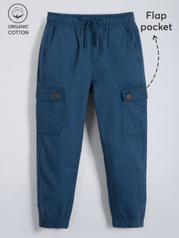 Hopscotch - Teal Cotton Jogger