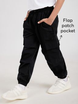 Hopscotch - Black Loose Fit Joggers