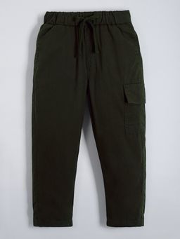 Hopscotch - Green Cotton Trouser
