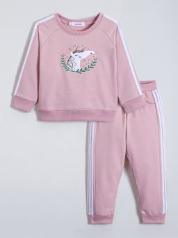 Hopscotch - Pink Unicorn Sweatshirt and Joggers