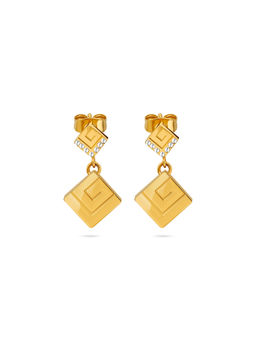 Guy Laroche - Audrey Stainless Steel Women Gold Earring