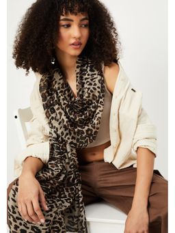 max - Women Animal Print Scarf