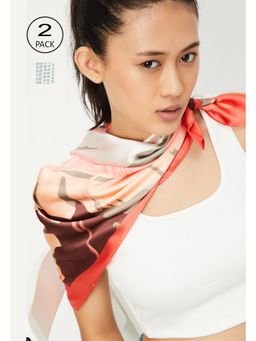 max - Women Printed Scarves - (Pack Of 2)