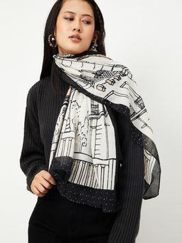 max - Women Printed Scarf