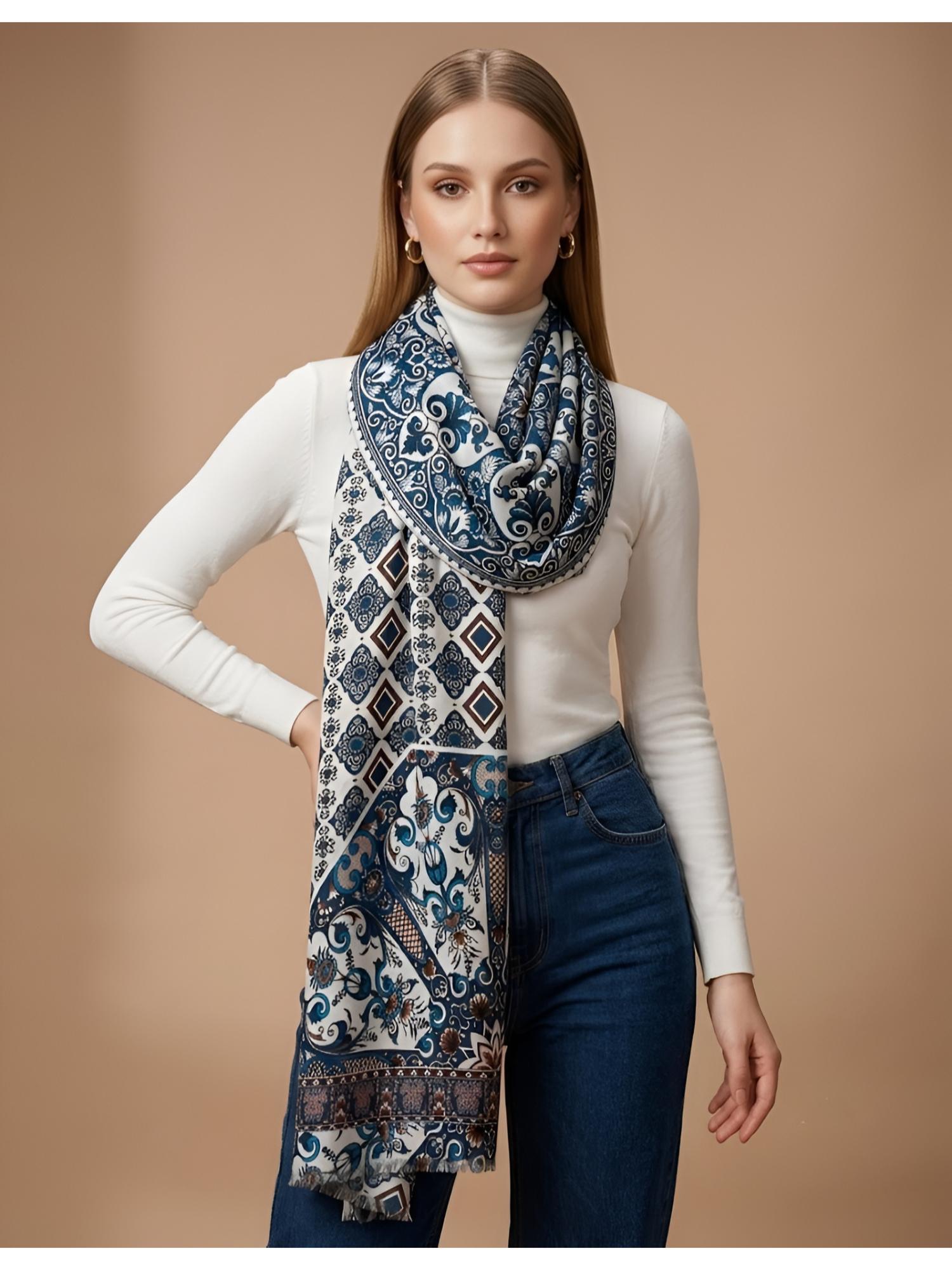 muffly Bamboo Silk Printed Stole-picture-35