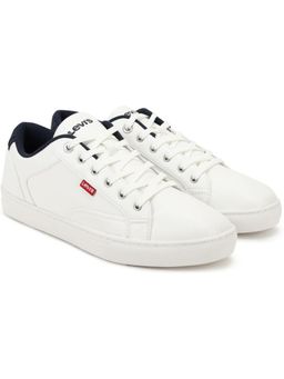 Levi's - Mens Courtright White Plain Sneakers
