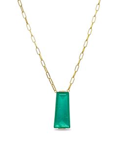 MISS JO - Mystic Moon Stone Green Necklace