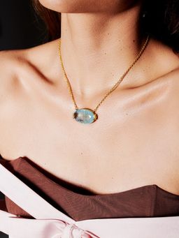 MISS JO - Sunset Oasis Blue Necklace