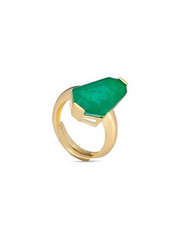 MISS JO - Ethereal Oasis Cocktail Green Ring