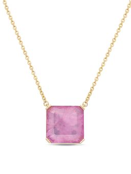 MISS JO - Radiant Dream Catcher Pink Necklace