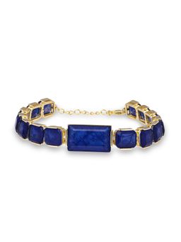 MISS JO - Aztec Oasis Tennis Navy Blue Bracelet