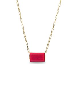 MISS JO - Aztec Oasis Red Necklace