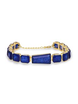 MISS JO - Mystic Moonstone Tennis Navy Blue Bracelet