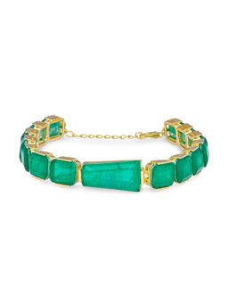 MISS JO - Mystic Moonstone Tennis Green Bracelet