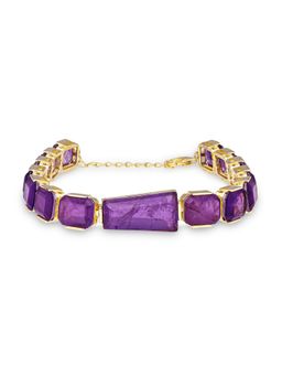 MISS JO - Mystic Moonstone Tennis Purple Bracelet