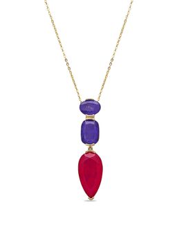 MISS JO - Majestic Mosaic Red Necklace