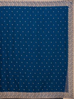 Koskii - Women Zariwork
                  (Gold) Soft Raw Silk Saree With Unstitched Blouse - 8
