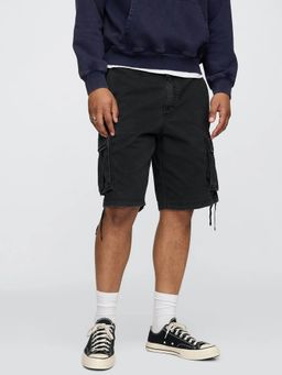GAP - Men Loose Mid-Rise Cargo Pocket Shorts