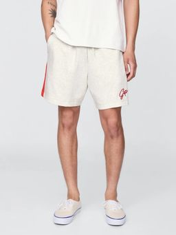 GAP - Men Mid-Rise White Regular Shorts