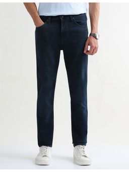 Arrow Newyork - Men Soho Slim Tapered Fit Stone Washed Jeans