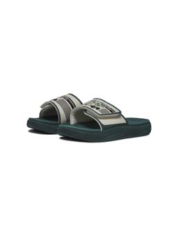 Puma - Kids White Softride Super Youth Sliders