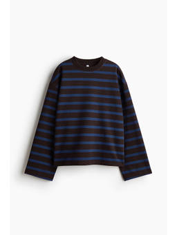 H&M - Women Brown Oversized Sweatshirt