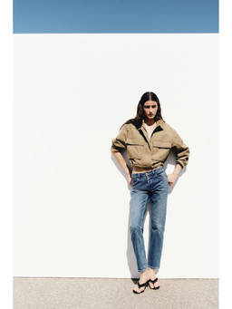 H&M - Women Blue Straight Regular Waist Jeans