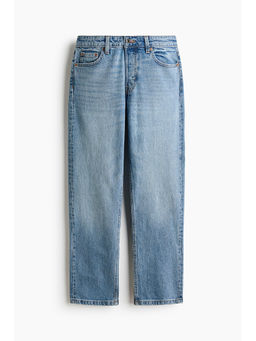 H&M - Women Blue Straight Regular Waist Jeans