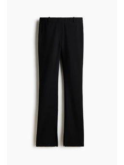 H&M - Women Black Jersey Pull-On Trousers